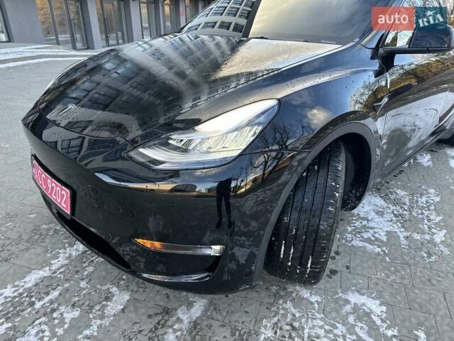Черный Тесла Model Y, объемом двигателя 0 л и пробегом 59 тыс. км за 24900 $, фото 14 на Automoto.ua