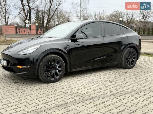 Черный Тесла Model Y, объемом двигателя 0 л и пробегом 55 тыс. км за 26300 $, фото 7 на Automoto.ua