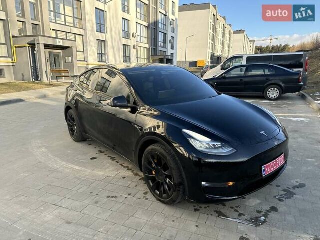 Черный Тесла Model Y, объемом двигателя 0 л и пробегом 59 тыс. км за 24900 $, фото 21 на Automoto.ua