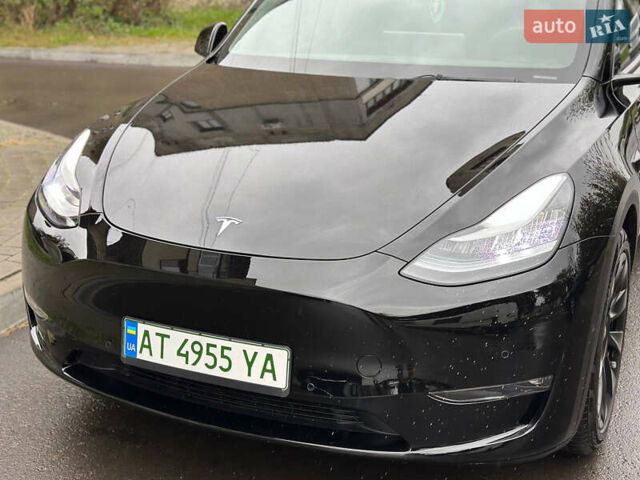 Черный Тесла Model Y, объемом двигателя 0 л и пробегом 82 тыс. км за 26000 $, фото 2 на Automoto.ua