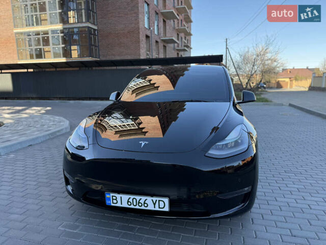 Черный Тесла Model Y, объемом двигателя 0 л и пробегом 68 тыс. км за 28500 $, фото 6 на Automoto.ua