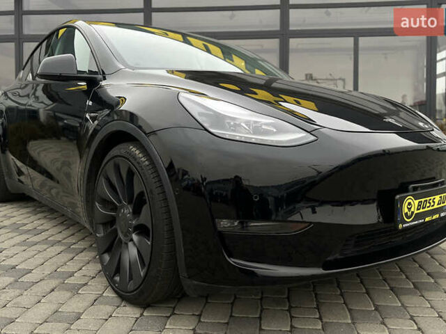 Черный Тесла Model Y, объемом двигателя 0 л и пробегом 10 тыс. км за 29400 $, фото 8 на Automoto.ua