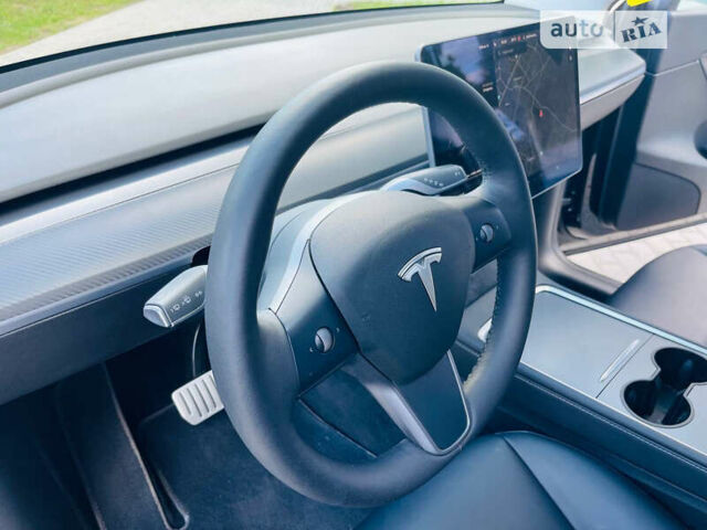 Черный Тесла Model Y, объемом двигателя 0 л и пробегом 56 тыс. км за 29999 $, фото 17 на Automoto.ua