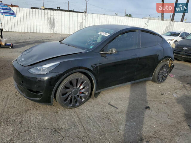 Черный Тесла Model Y, объемом двигателя 0 л и пробегом 50 тыс. км за 16500 $, фото 2 на Automoto.ua