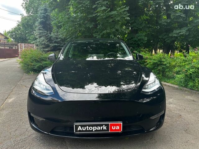 Черный Тесла Model Y, объемом двигателя 0 л и пробегом 136 тыс. км за 23990 $, фото 1 на Automoto.ua