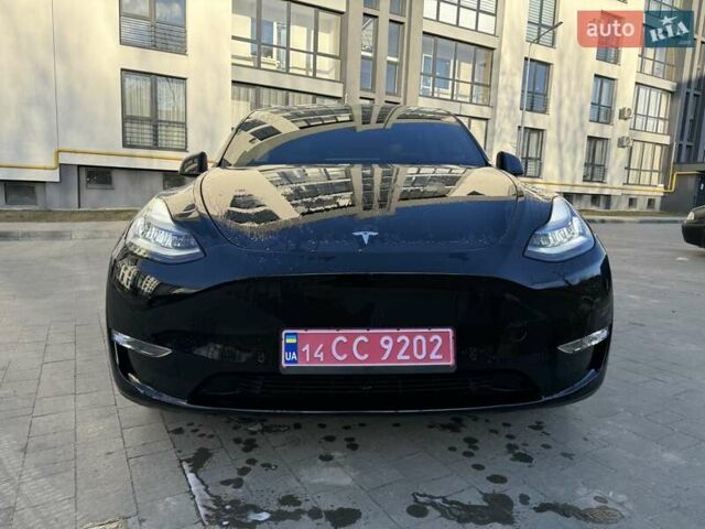 Черный Тесла Model Y, объемом двигателя 0 л и пробегом 59 тыс. км за 24900 $, фото 22 на Automoto.ua