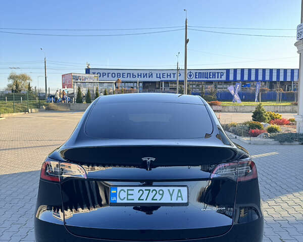 Черный Тесла Model Y, объемом двигателя 0 л и пробегом 54 тыс. км за 25900 $, фото 7 на Automoto.ua