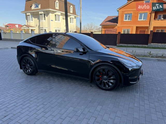 Черный Тесла Model Y, объемом двигателя 0 л и пробегом 68 тыс. км за 28500 $, фото 67 на Automoto.ua
