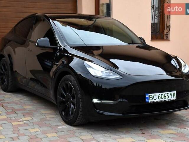 Черный Тесла Model Y, объемом двигателя 0 л и пробегом 73 тыс. км за 25950 $, фото 9 на Automoto.ua