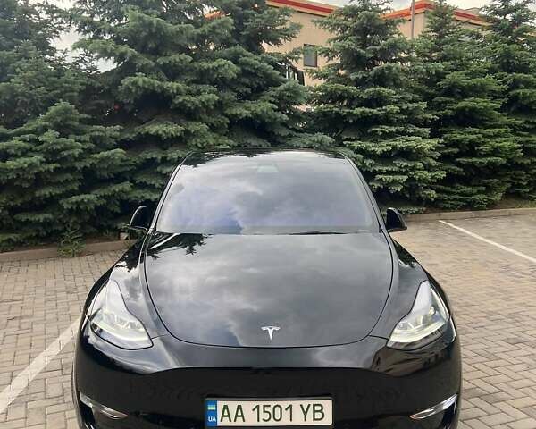 Черный Тесла Model Y, объемом двигателя 0 л и пробегом 58 тыс. км за 27500 $, фото 7 на Automoto.ua