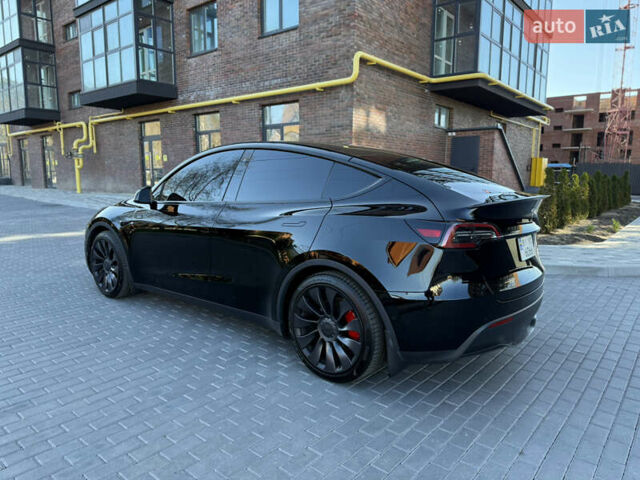 Черный Тесла Model Y, объемом двигателя 0 л и пробегом 68 тыс. км за 28500 $, фото 31 на Automoto.ua