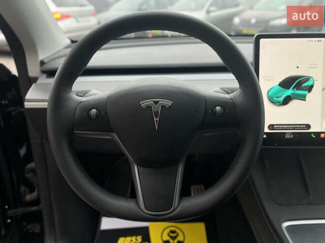 Черный Тесла Model Y, объемом двигателя 0 л и пробегом 10 тыс. км за 29400 $, фото 13 на Automoto.ua