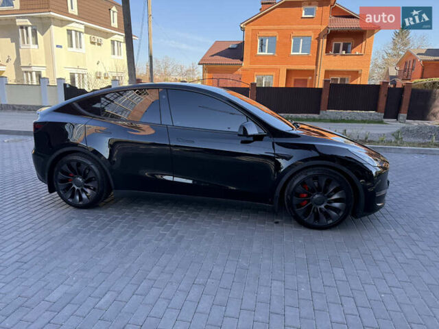 Черный Тесла Model Y, объемом двигателя 0 л и пробегом 68 тыс. км за 28500 $, фото 64 на Automoto.ua