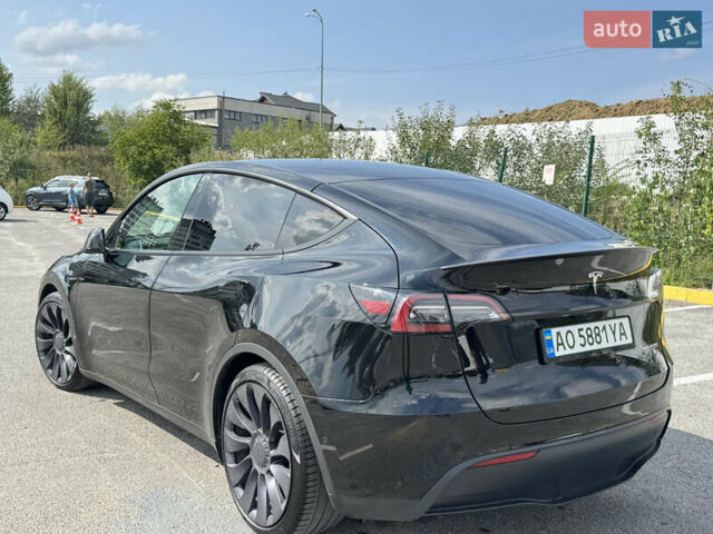 Черный Тесла Model Y, объемом двигателя 0 л и пробегом 61 тыс. км за 25000 $, фото 5 на Automoto.ua