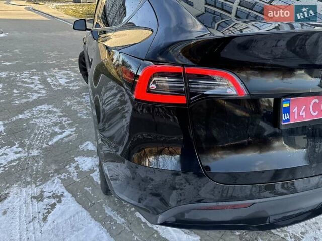 Черный Тесла Model Y, объемом двигателя 0 л и пробегом 59 тыс. км за 24900 $, фото 16 на Automoto.ua