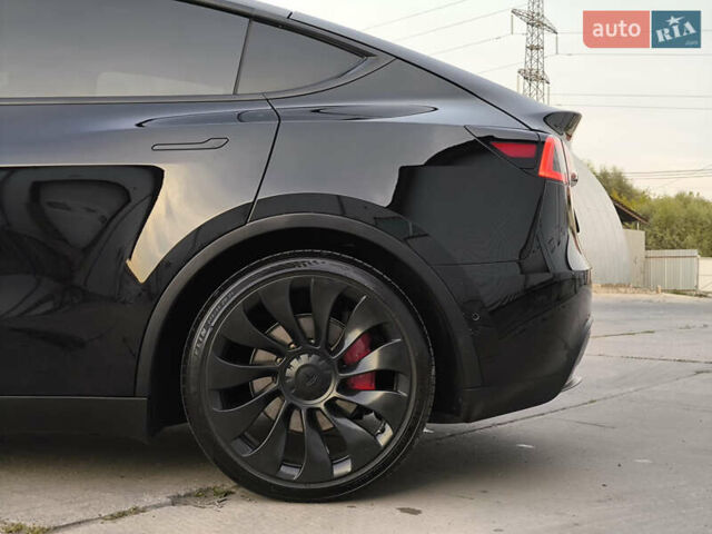 Черный Тесла Model Y, объемом двигателя 0 л и пробегом 57 тыс. км за 23950 $, фото 12 на Automoto.ua