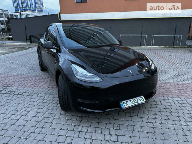 Черный Тесла Model Y, объемом двигателя 0 л и пробегом 26 тыс. км за 39500 $, фото 25 на Automoto.ua