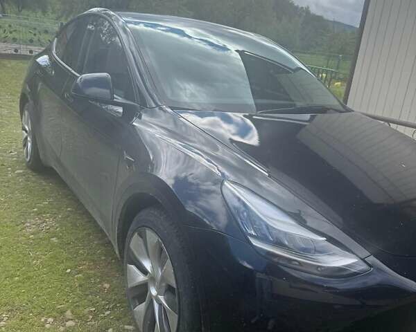 Черный Тесла Model Y, объемом двигателя 0 л и пробегом 78 тыс. км за 27500 $, фото 3 на Automoto.ua