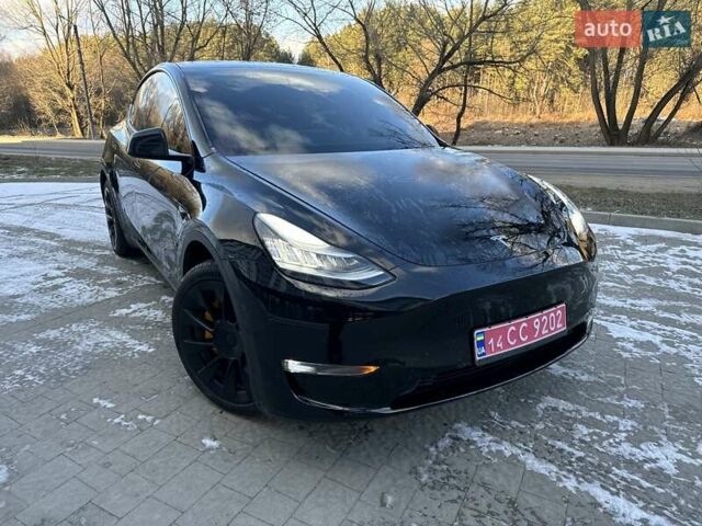 Черный Тесла Model Y, объемом двигателя 0 л и пробегом 59 тыс. км за 24900 $, фото 4 на Automoto.ua
