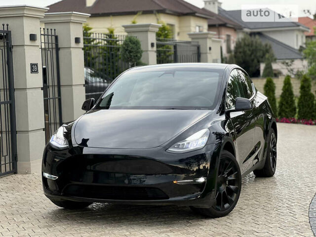 Черный Тесла Model Y, объемом двигателя 0 л и пробегом 21 тыс. км за 44000 $, фото 3 на Automoto.ua