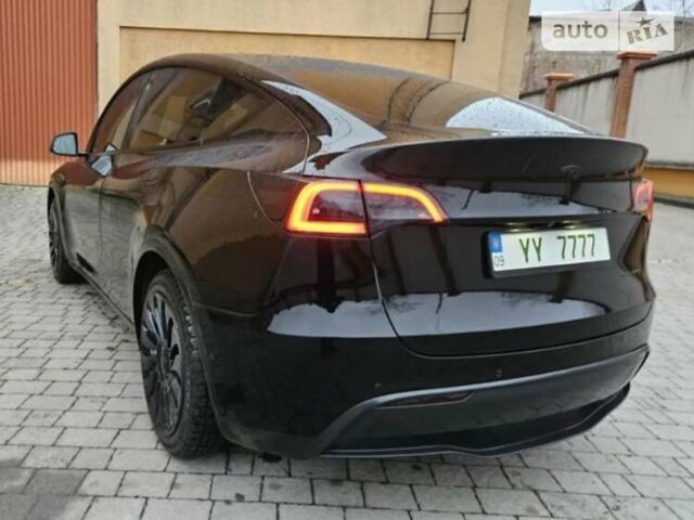 Черный Тесла Model Y, объемом двигателя 0 л и пробегом 55 тыс. км за 36500 $, фото 4 на Automoto.ua
