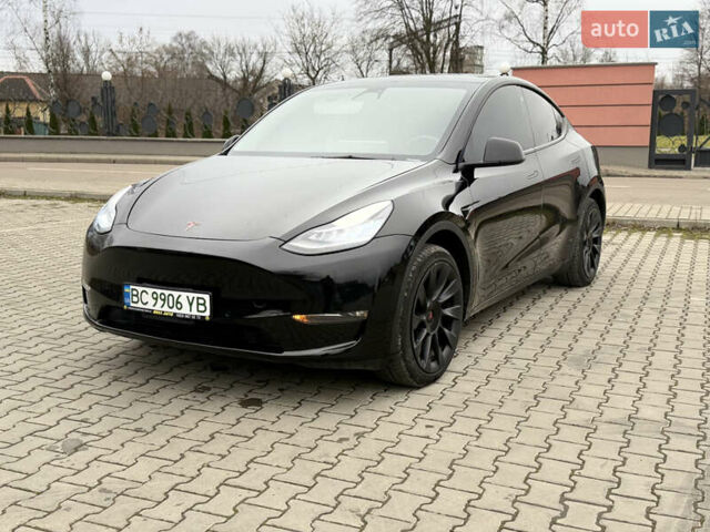 Черный Тесла Model Y, объемом двигателя 0 л и пробегом 55 тыс. км за 26300 $, фото 8 на Automoto.ua