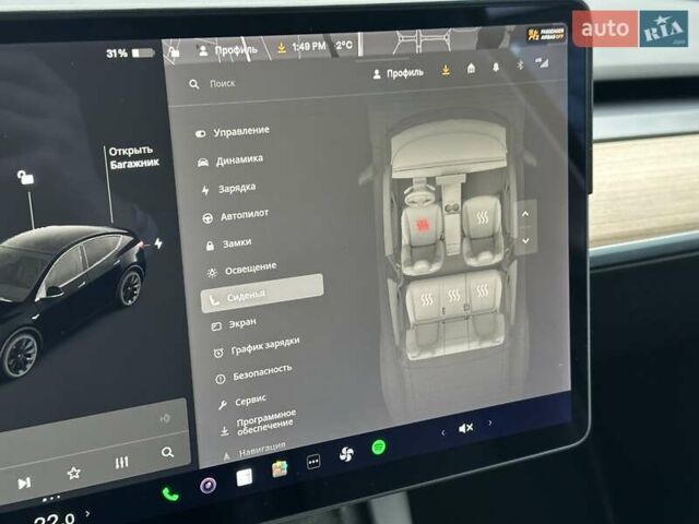 Черный Тесла Model Y, объемом двигателя 0 л и пробегом 127 тыс. км за 26990 $, фото 20 на Automoto.ua
