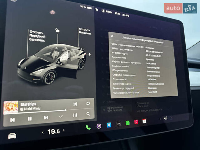 Черный Тесла Model Y, объемом двигателя 0 л и пробегом 85 тыс. км за 28000 $, фото 20 на Automoto.ua