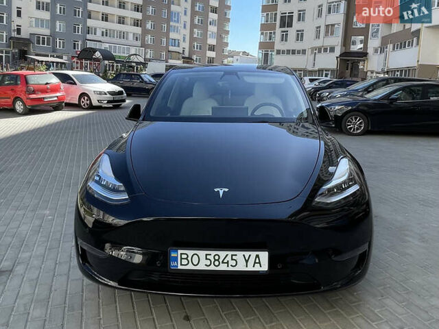 Черный Тесла Model Y, объемом двигателя 0 л и пробегом 81 тыс. км за 27700 $, фото 5 на Automoto.ua