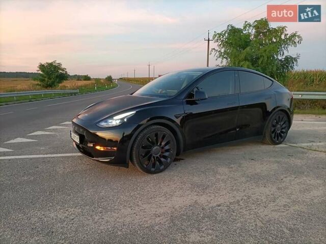 Черный Тесла Model Y, объемом двигателя 0 л и пробегом 50 тыс. км за 27000 $, фото 7 на Automoto.ua