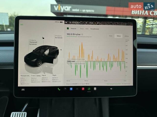 Черный Тесла Model Y, объемом двигателя 0 л и пробегом 135 тыс. км за 26899 $, фото 48 на Automoto.ua