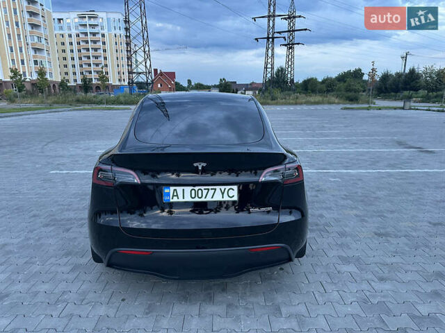 Черный Тесла Model Y, объемом двигателя 0 л и пробегом 43 тыс. км за 30200 $, фото 6 на Automoto.ua