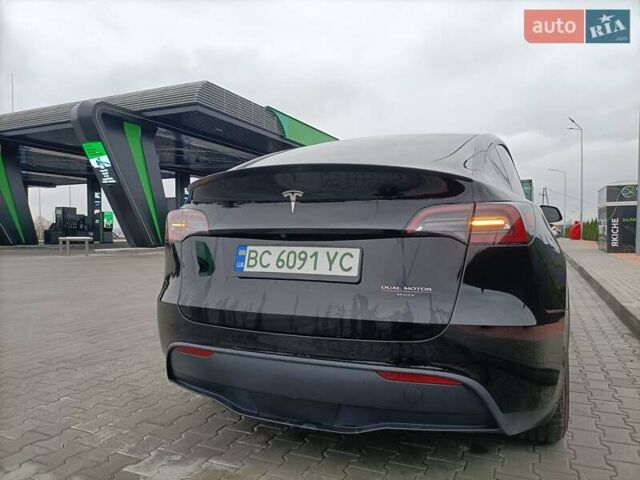 Черный Тесла Model Y, объемом двигателя 0 л и пробегом 52 тыс. км за 26300 $, фото 2 на Automoto.ua