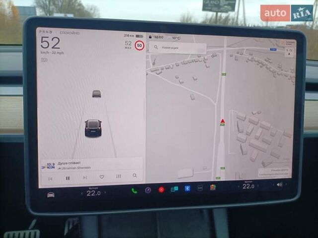 Черный Тесла Model Y, объемом двигателя 0 л и пробегом 52 тыс. км за 26300 $, фото 18 на Automoto.ua