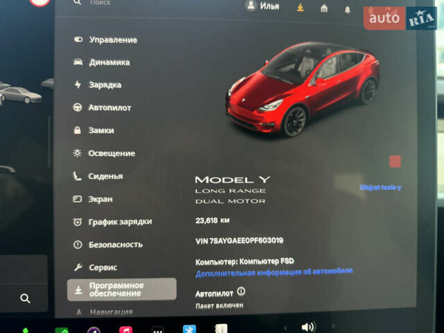 Черный Тесла Model Y, объемом двигателя 0 л и пробегом 24 тыс. км за 31000 $, фото 48 на Automoto.ua