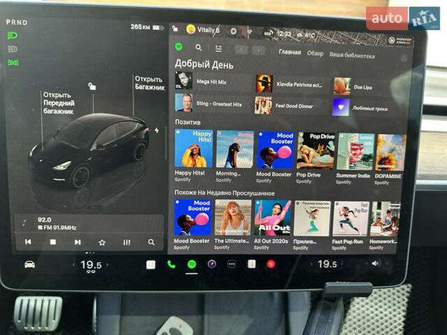Черный Тесла Model Y, объемом двигателя 0 л и пробегом 36 тыс. км за 40800 $, фото 23 на Automoto.ua