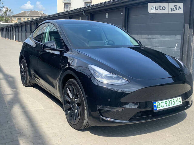 Черный Тесла Model Y, объемом двигателя 0 л и пробегом 6 тыс. км за 27900 $, фото 14 на Automoto.ua