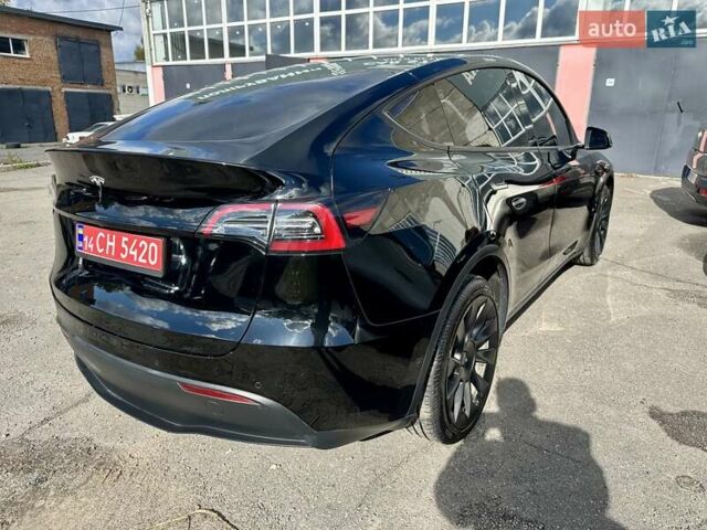 Черный Тесла Model Y, объемом двигателя 0 л и пробегом 49 тыс. км за 27555 $, фото 6 на Automoto.ua