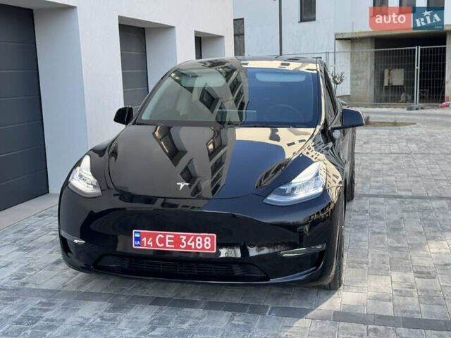 Черный Тесла Model Y, объемом двигателя 0 л и пробегом 48 тыс. км за 28999 $, фото 17 на Automoto.ua