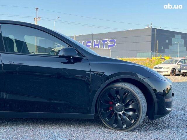 Черный Тесла Model Y, объемом двигателя 0 л и пробегом 73 тыс. км за 27890 $, фото 3 на Automoto.ua