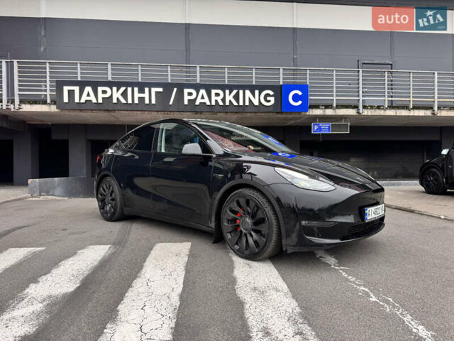 Чорний Тесла Model Y, об'ємом двигуна 0 л та пробігом 92 тис. км за 27500 $, фото 2 на Automoto.ua