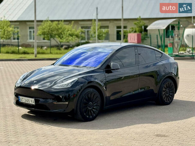 Черный Тесла Model Y, объемом двигателя 0 л и пробегом 60 тыс. км за 24500 $, фото 3 на Automoto.ua