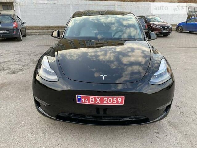 Черный Тесла Model Y, объемом двигателя 0 л и пробегом 34 тыс. км за 35400 $, фото 22 на Automoto.ua