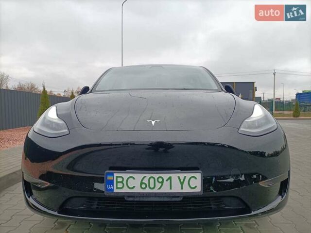 Черный Тесла Model Y, объемом двигателя 0 л и пробегом 52 тыс. км за 26300 $, фото 4 на Automoto.ua