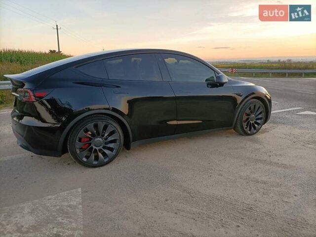 Черный Тесла Model Y, объемом двигателя 0 л и пробегом 50 тыс. км за 27000 $, фото 17 на Automoto.ua
