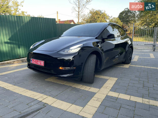 Тесла Model Y 2022 у Моршин на Automoto.ua Чорний Тесла Model Y, об'ємом двигуна 0 л та пробігом 67 тис. км за 27700 $, фото 9 на Automoto.ua