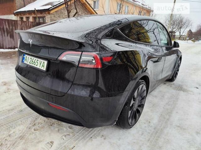 Черный Тесла Model Y, объемом двигателя 0 л и пробегом 12 тыс. км за 38900 $, фото 13 на Automoto.ua