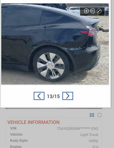 Черный Тесла Model Y, объемом двигателя 0 л и пробегом 67 тыс. км за 27500 $, фото 40 на Automoto.ua