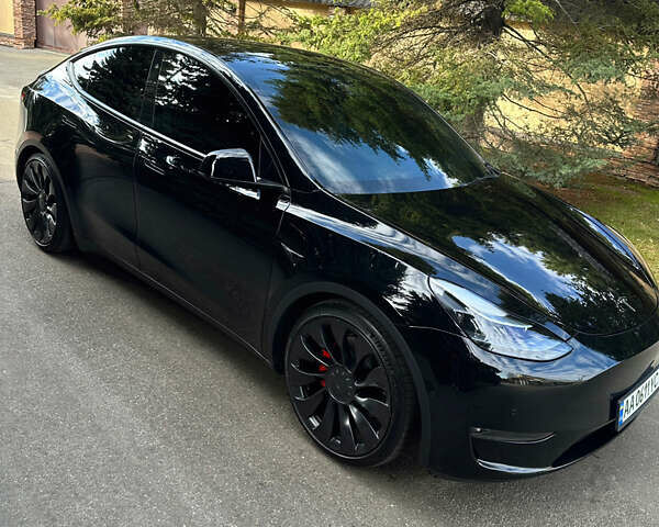 Черный Тесла Model Y, объемом двигателя 0 л и пробегом 40 тыс. км за 28500 $, фото 10 на Automoto.ua