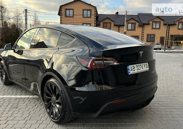 Черный Тесла Model Y, объемом двигателя 0 л и пробегом 16 тыс. км за 40600 $, фото 28 на Automoto.ua